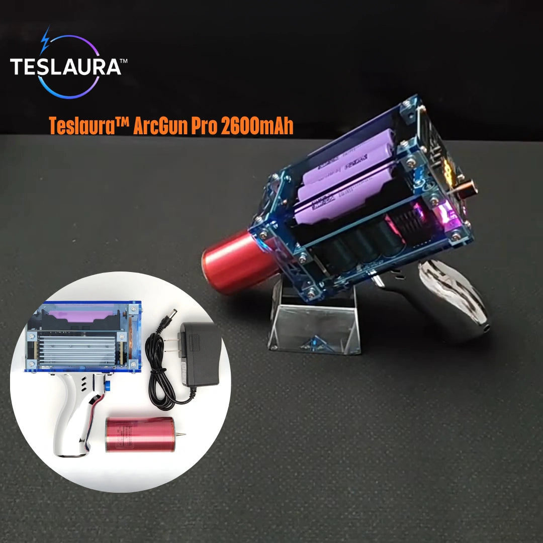 Teslaura™ ArcGun-Handheld Tesla Coil Plasma Launcher